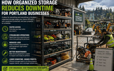 How Organized Storage Reduces Downtime for Portland Businesses