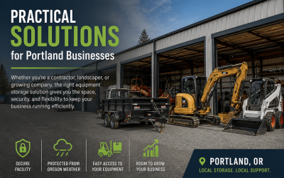5 Signs Your Portland Business Has Outgrown Its Equipment Storage Space
