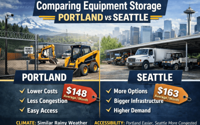Pros and Cons of Equipment Storage in Portland and Seattle