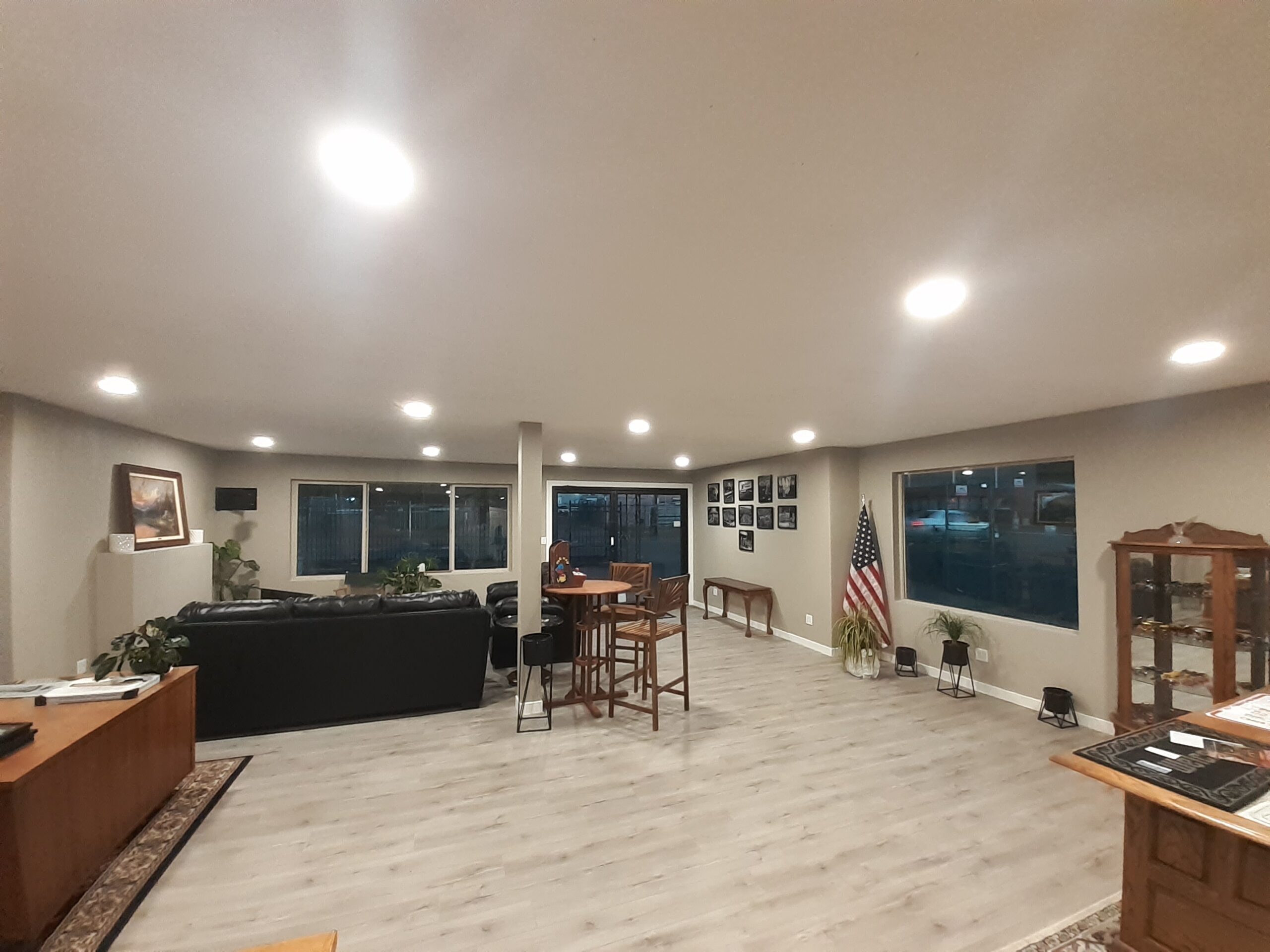 Cozy office @ PDX Auto Storage.