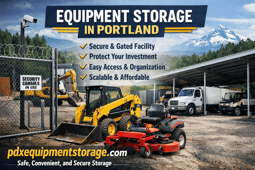 The Ultimate Guide to Equipment Storage in Portland: Save Space, Time, and Money